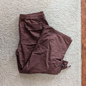 Dark Brown Cargo Pants